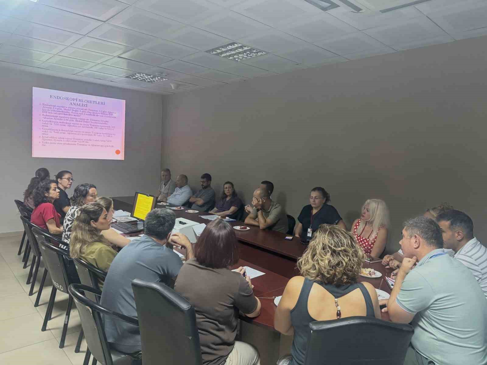 S&ouml;ke Devlet Hastanesi&rsquo;nde &ccedil;alışan memnuniyeti toplantısı