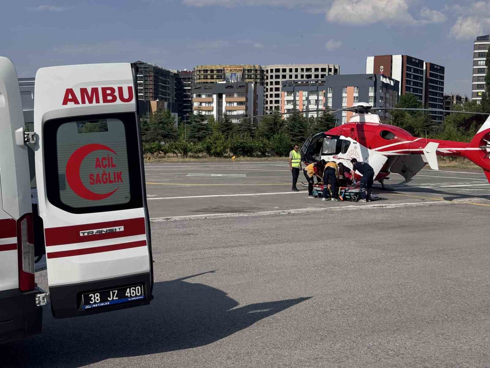 Kayseri’de 87 bin kişi ambulansla hastaneye nakledildi