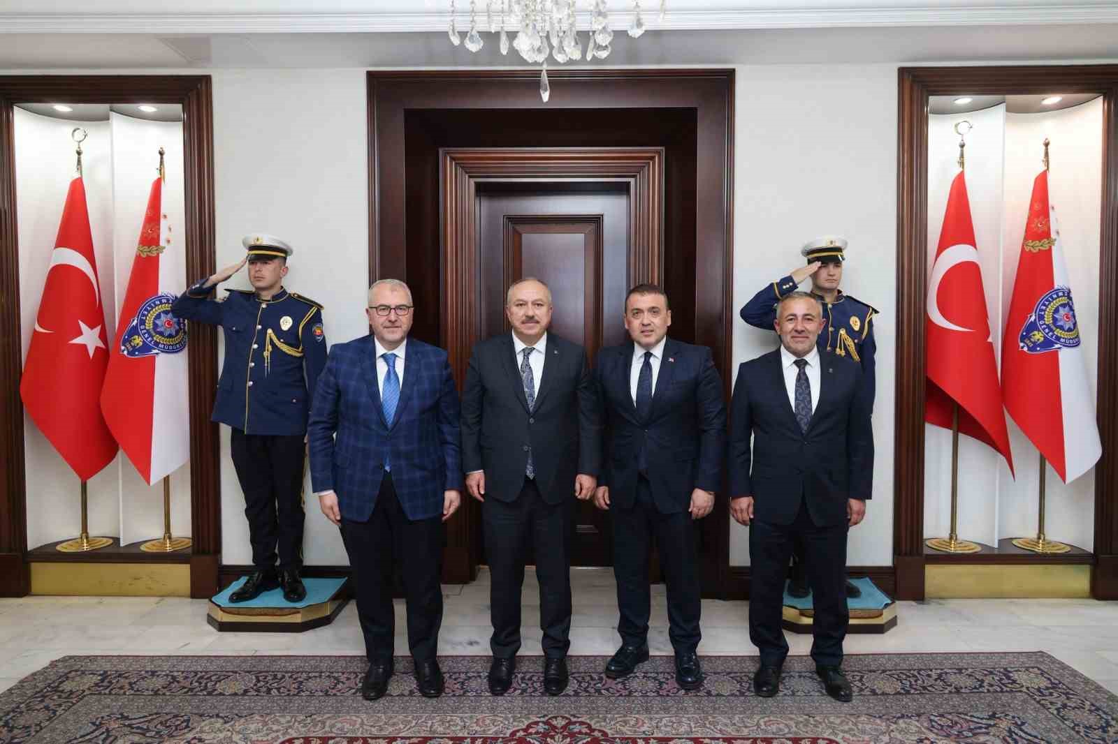 Bilecik heyeti Ankara’da güvenlik kurumlarında temaslarda bulundu