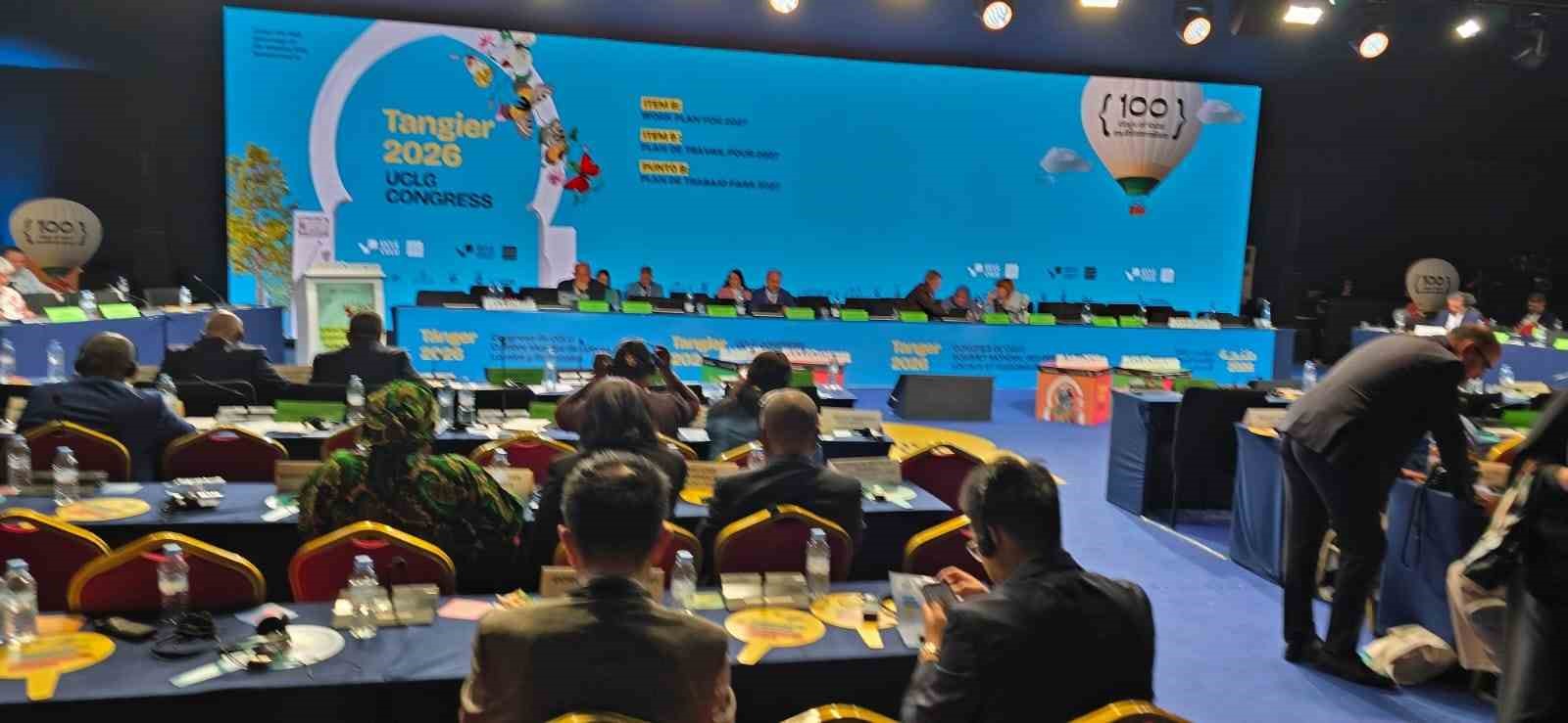 Kahta Belediye Başkanı Halla&ccedil;, UCLG D&uuml;nya Kongresi&rsquo;ne katıldı