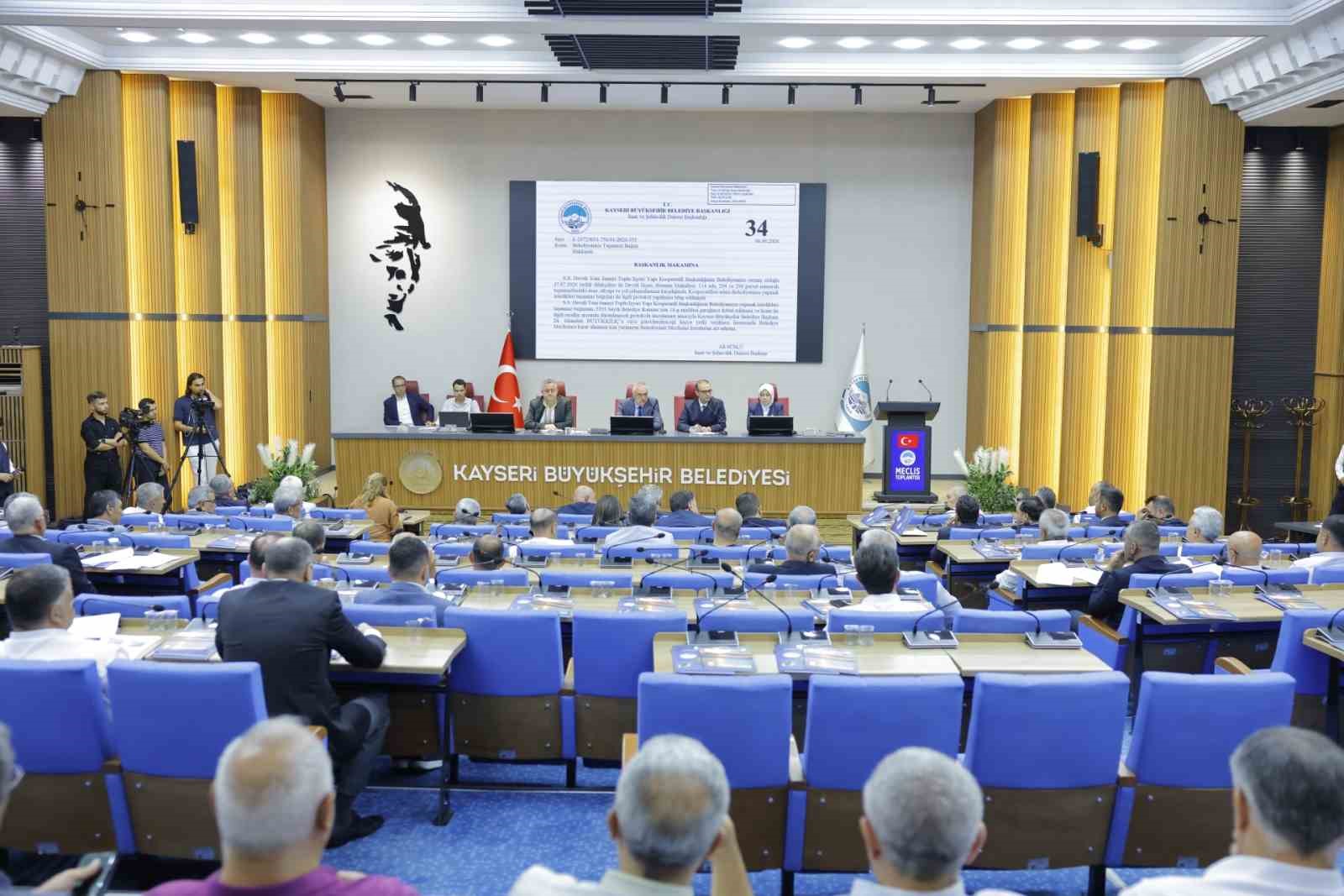 Kayseri Büyükşehir’den Yeşilay’a destek