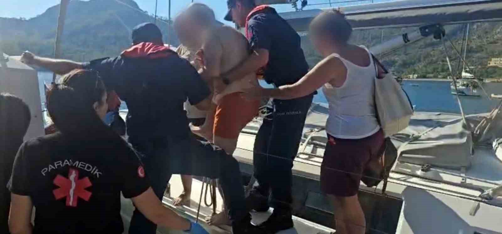 Sahil Güvenlik Marmaris ve Fethiye’de iki tıbbi tahliye gerçekleştirdi