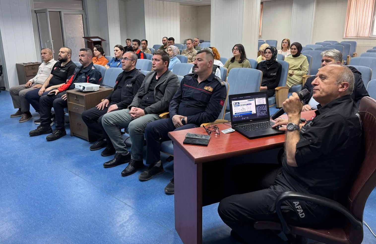 Bayburt’ta orman yangınlarına müdahale eğitimi düzenlendi