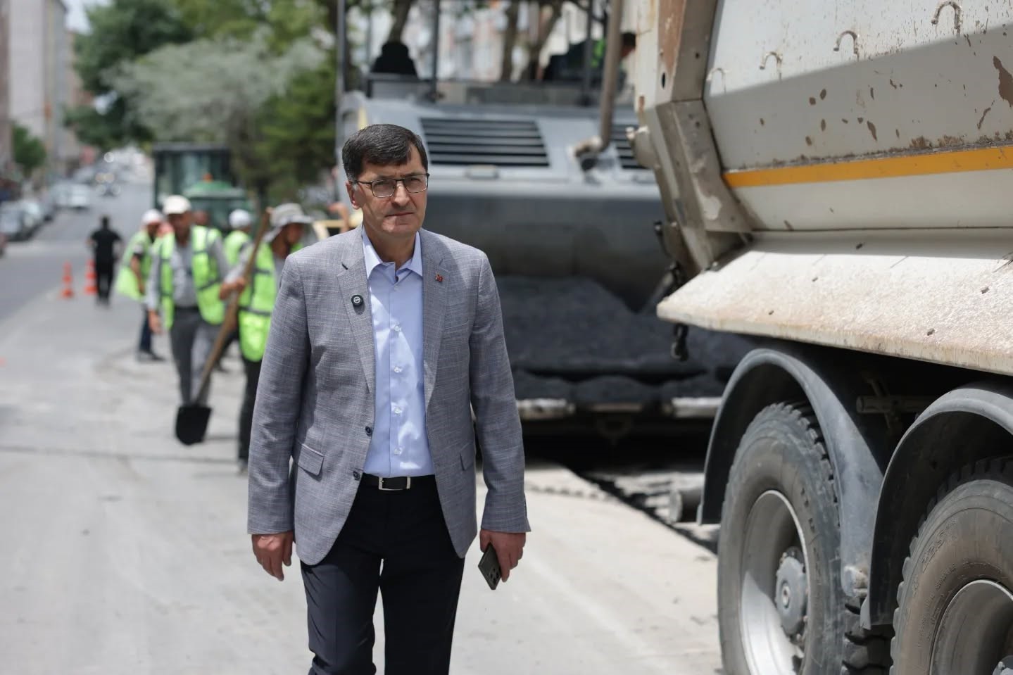 Kütahya Meydan Kavşağı’nda yeni trafik düzeni hayata geçti