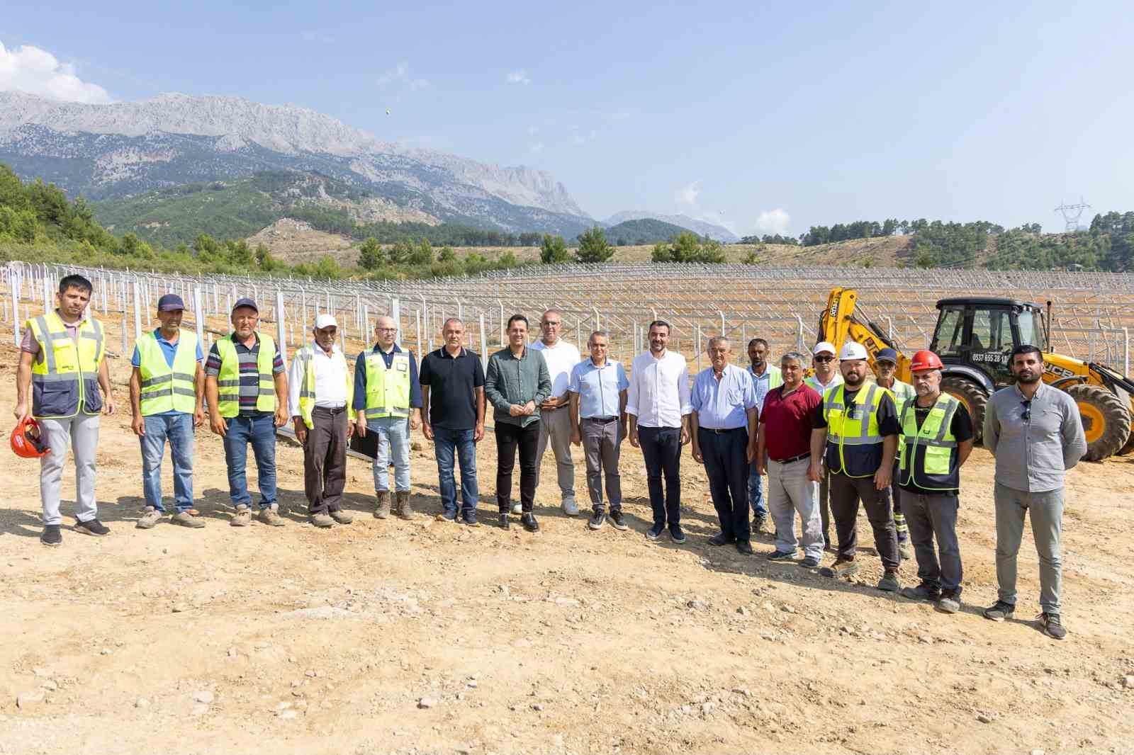 Manavgat Belediyesi elektrik tüketimini güneşten karşılayacak
