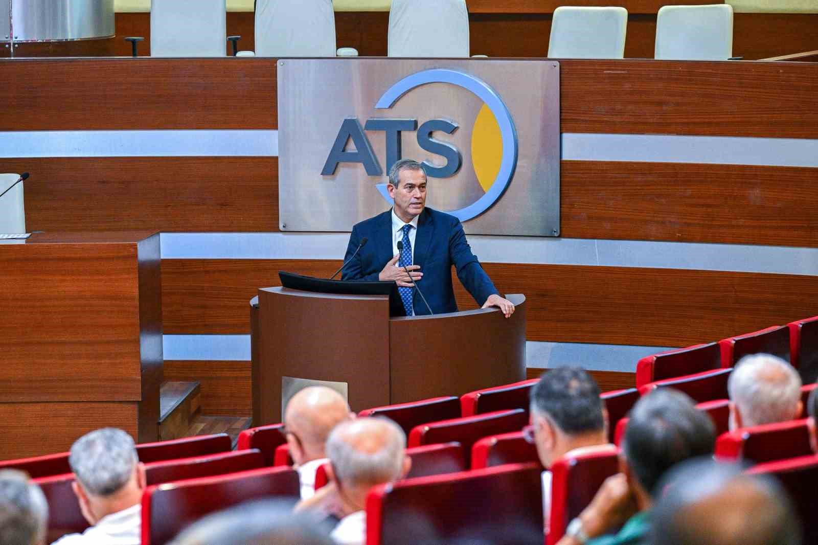 ATSO Başkanı Hacısüleyman: "Ekonomide işletmelerin en önemli ihtiyacı öngörülebilirlik"