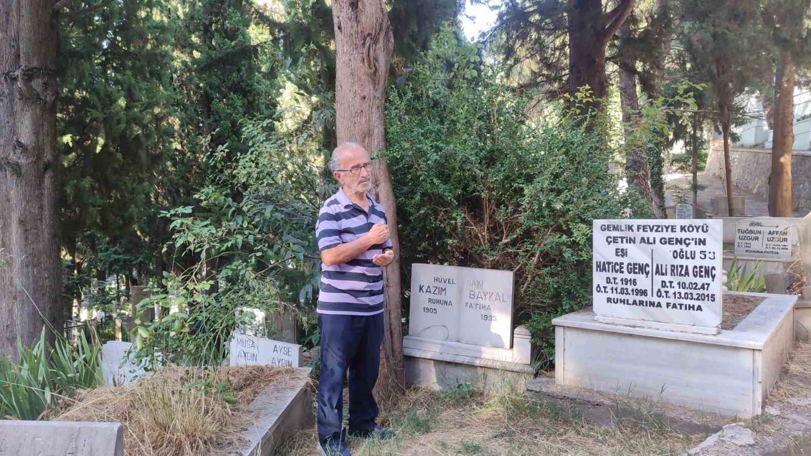 Kazım Baykal vefatının 33.yıl d&ouml;n&uuml;m&uuml;nde mezarı başında anıldı