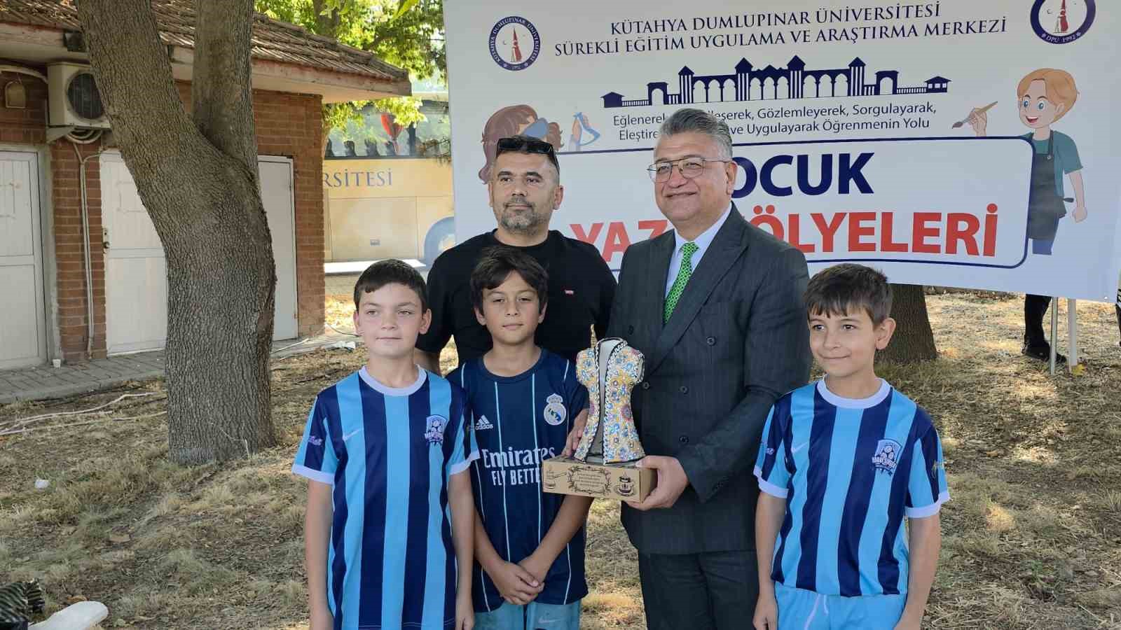 Kütahyalı çocuklar spor, bilim ve teknolojiyle buluştu