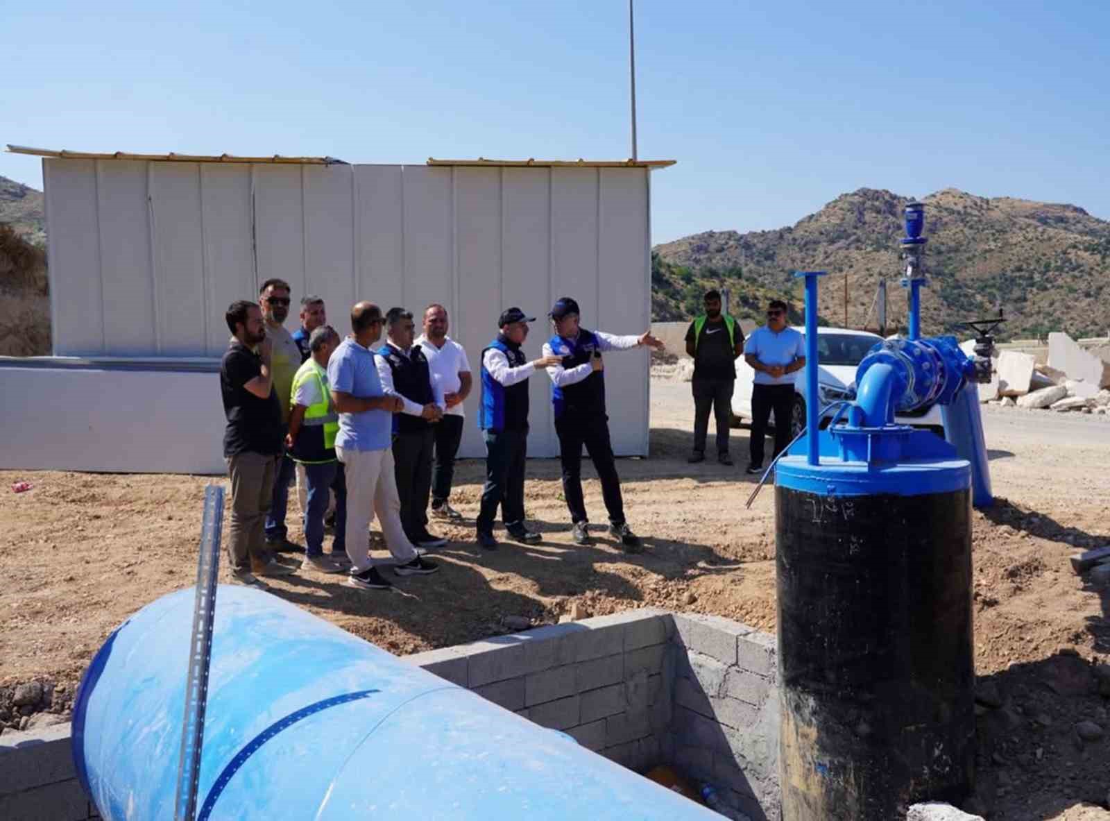 Torba ana depo hattı &uuml;&ccedil;e ayrılarak Bodrum geneli su kesintisinin &ouml;n&uuml;ne ge&ccedil;iliyor