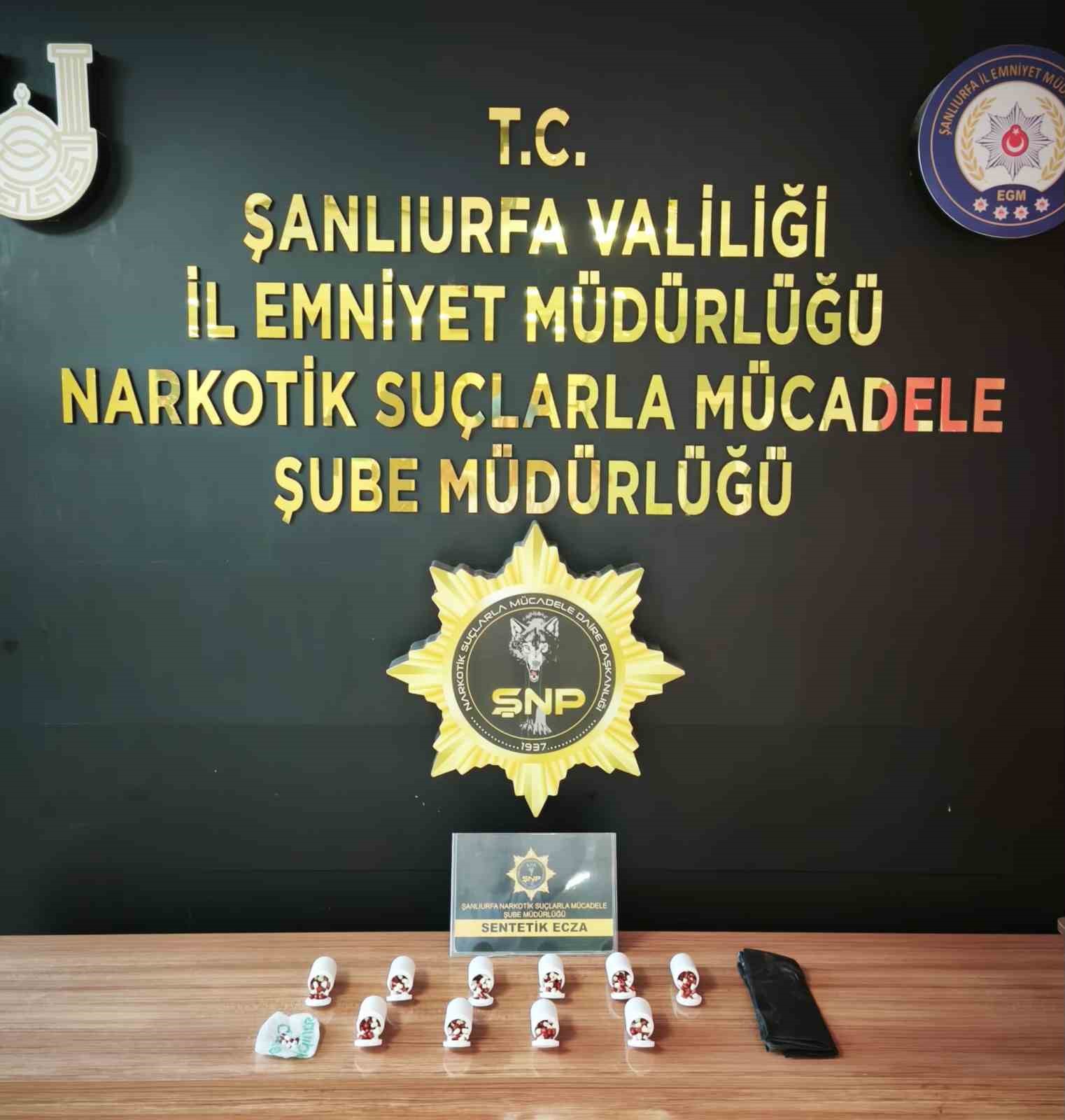 Şanlıurfa’da uyuşturucu operasyonu: 3 tutuklama
