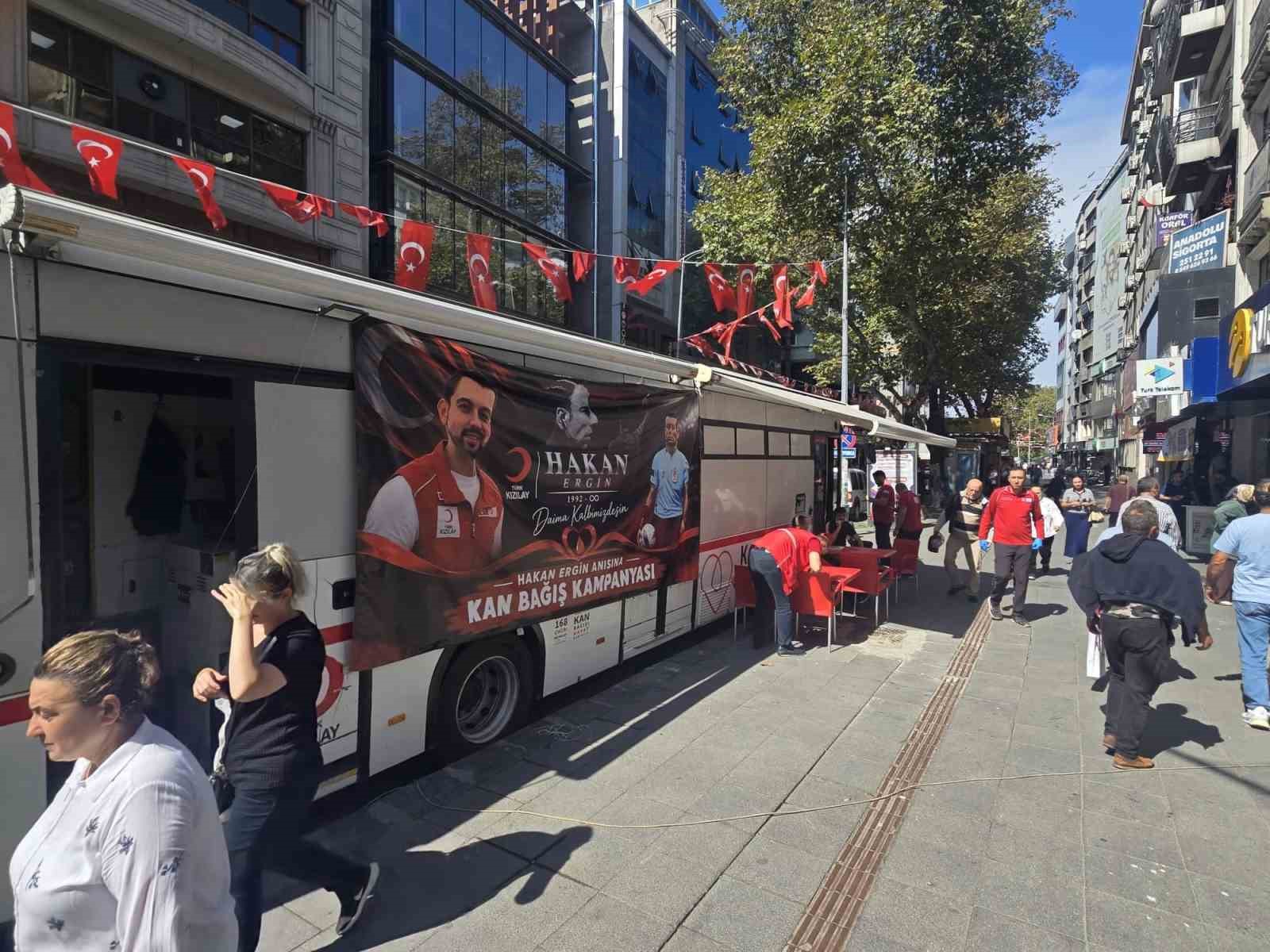 Hayatını kaybeden futbol hakemi için kan bağışı kampanyası düzenlendi