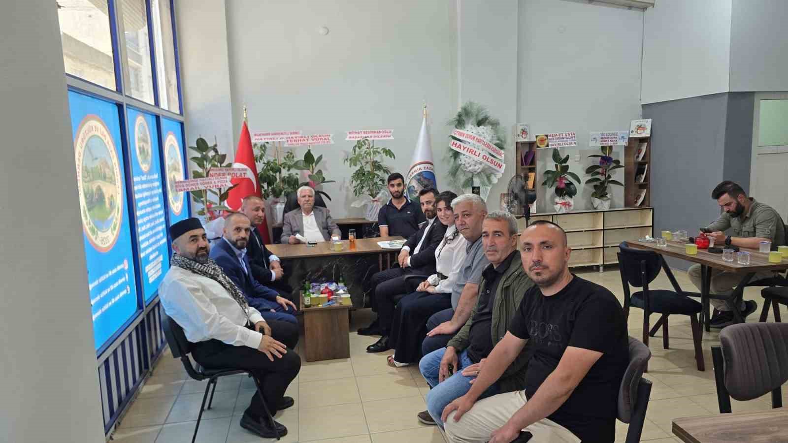 Avrupa Demokratlar Birliği heyetinden Çermik temasları