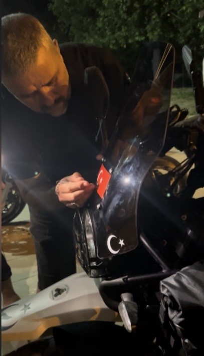 Osmaniye’den Moğolistan’a 15 bin kilometrelik motosiklet yolculuğu