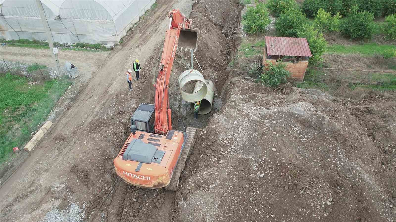Dalaman ovası modern sulama sistemine geçiyor