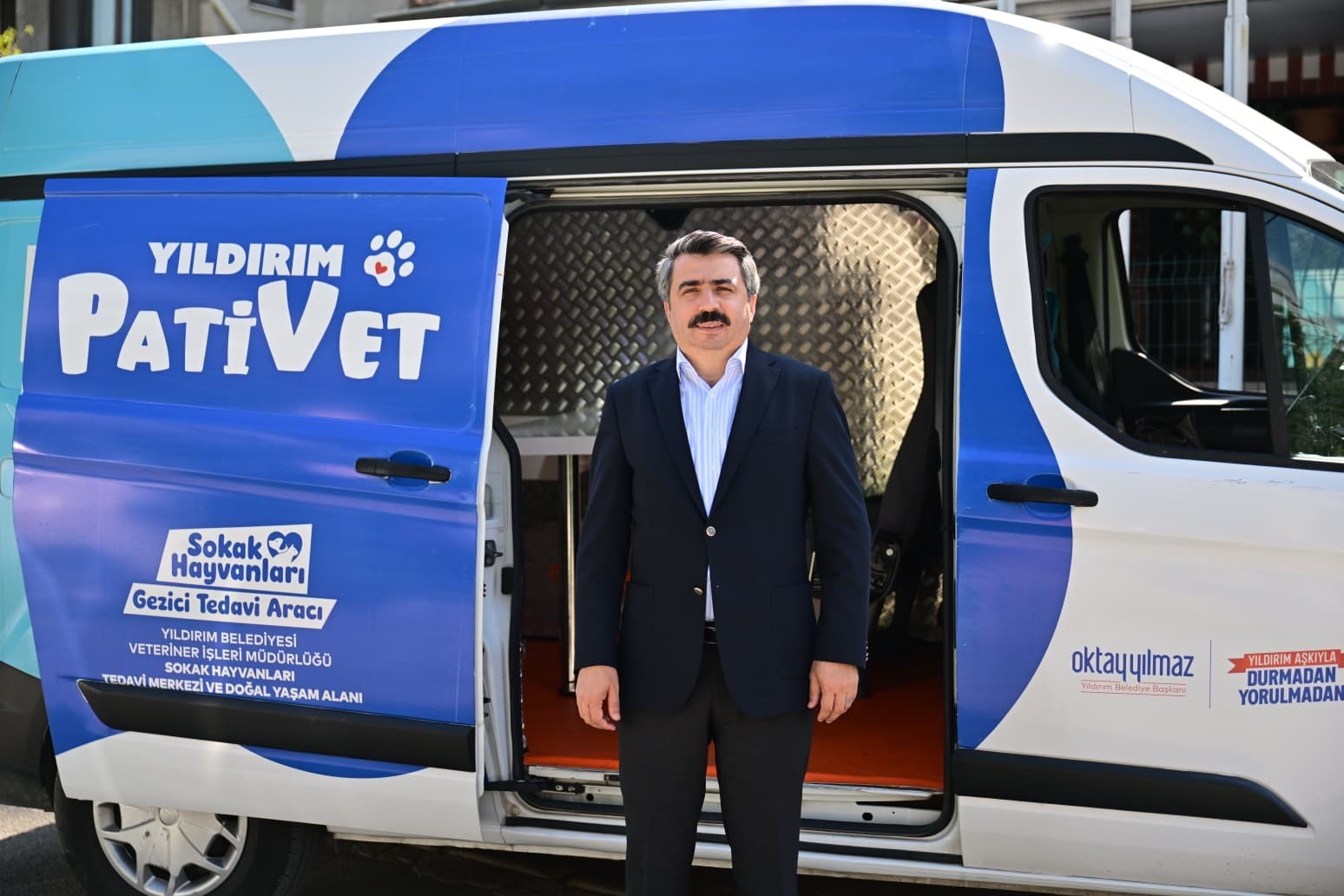 Sahipsiz sokak hayvanlarına ‘PATİVET’ şefkati
