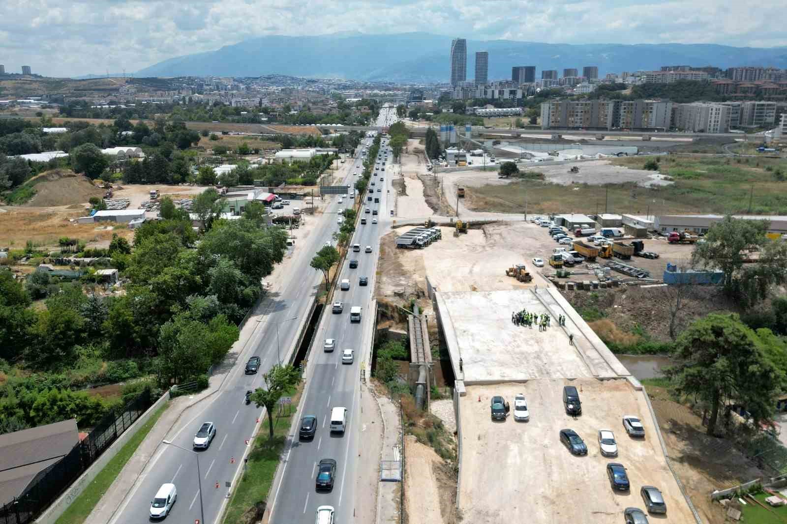 Başkan Vekili Biba, Mudanya yolunda ulaşımı rahatlatacak projeleri inceledi