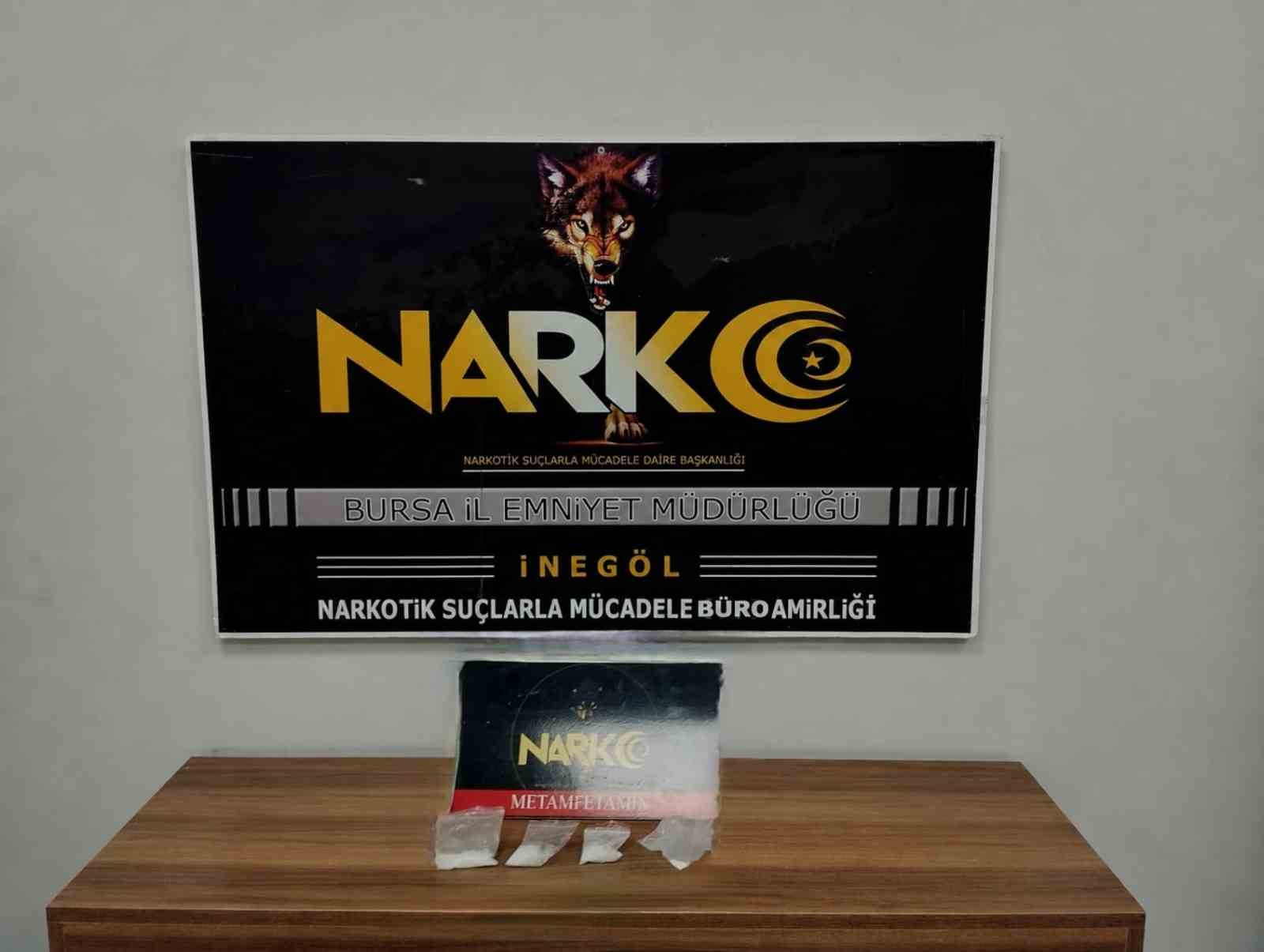 50 gram metamfetaminle yakalanan şüpheli tutuklandı