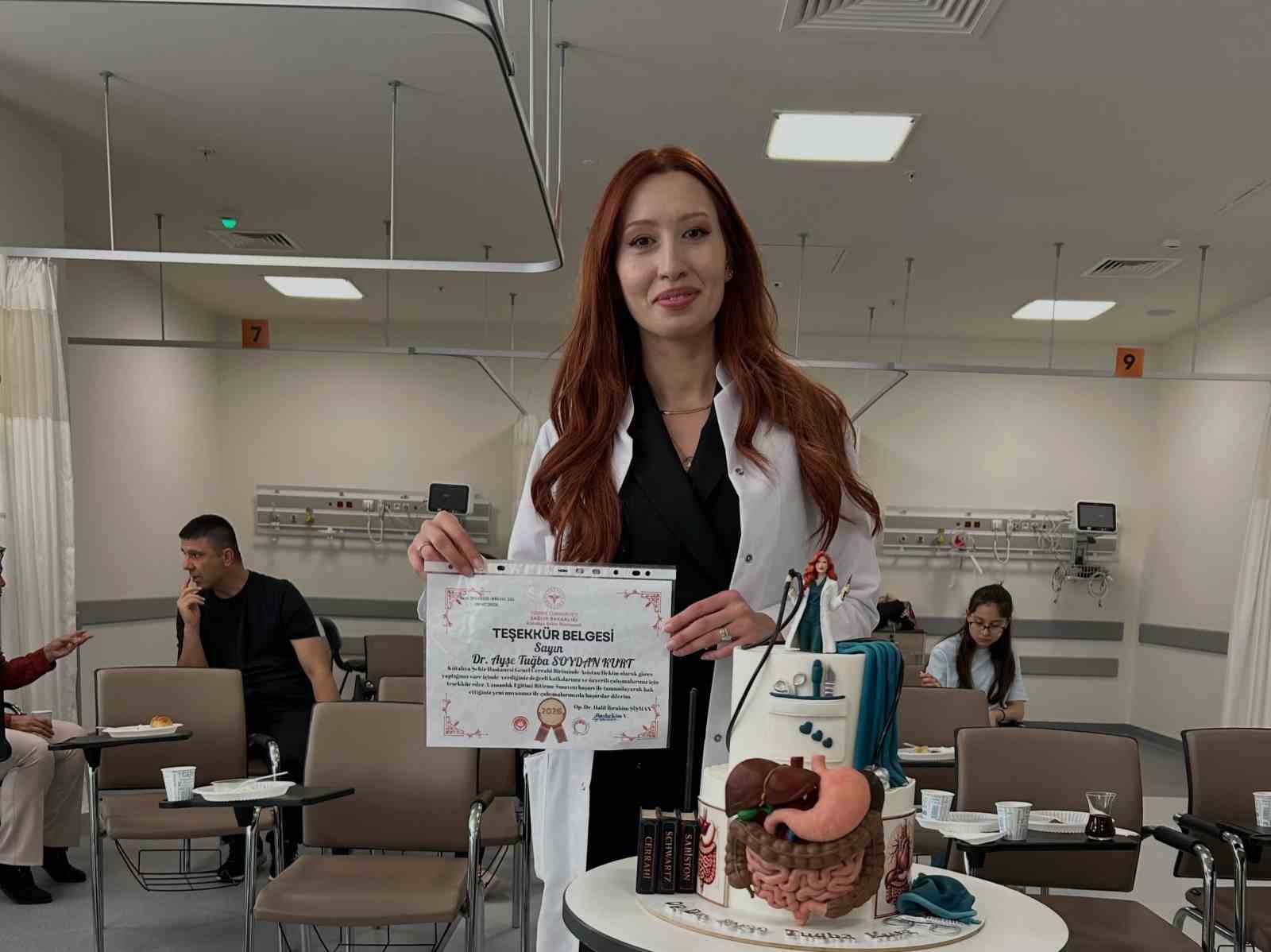 Kütahya Şehir Hastanesi’nde genel cerrahi uzmanı sevinci