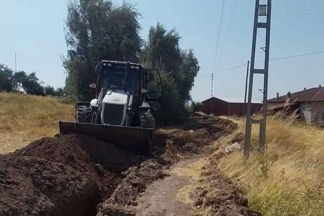 Amasya’da üç köyün su altyapısına destek