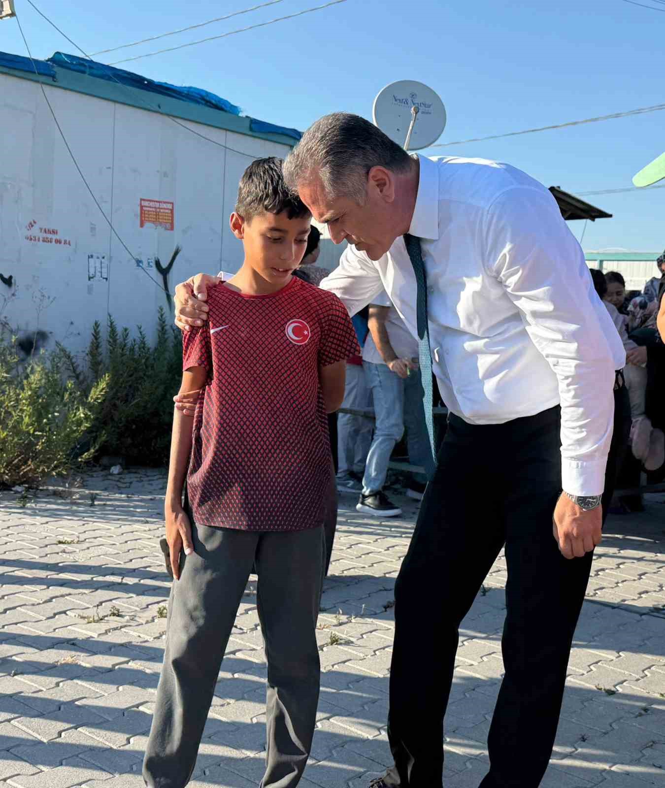 Antakya’da konteyner kentlerden tahliye süreciyle ilgili bilgilendirmeler devam ediyor