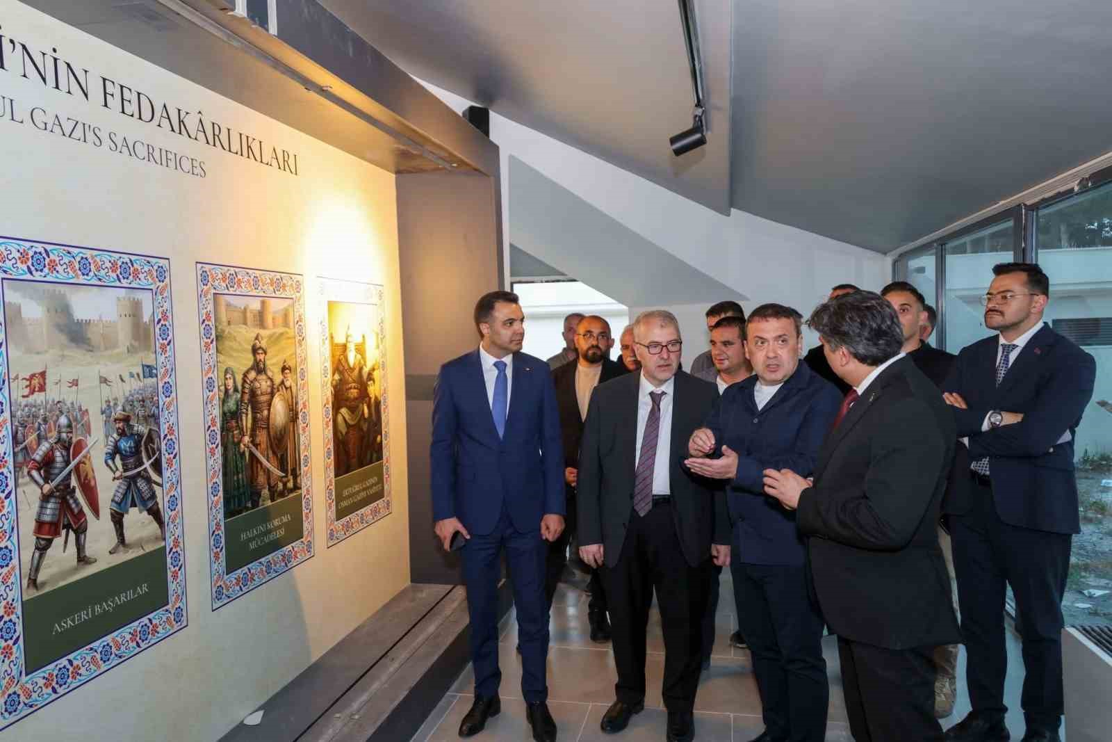 S&ouml;ğ&uuml;t Dijital Tarih M&uuml;zesi&rsquo;nde &ccedil;alışmalar yerinde incelendi