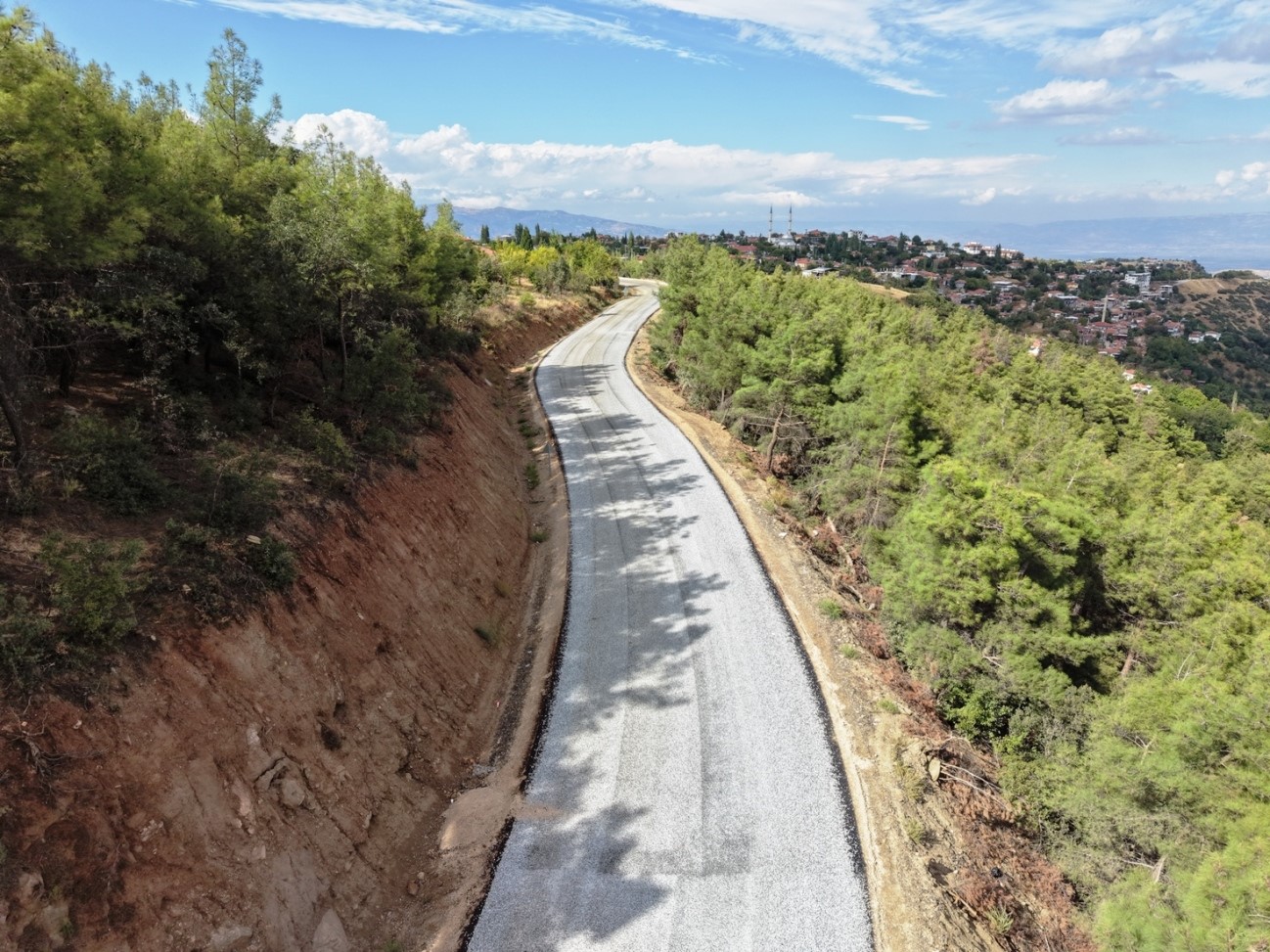 Göveçlik - Babadağ yolu hizmete sunuldu