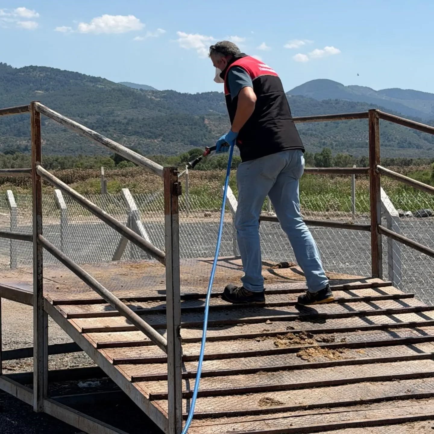 Havran’da kurban bayramı sonrası biyogüvenlik önlemi