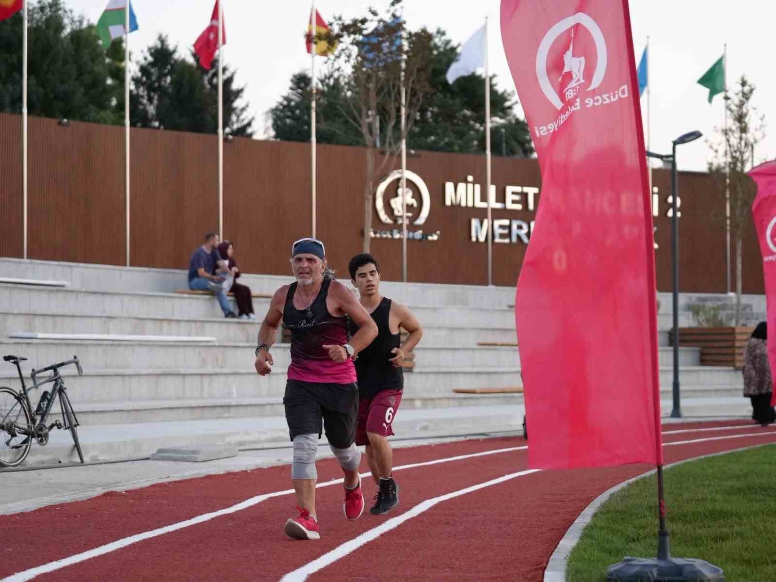 Düzce’de sporun adresi Merkez Park oldu