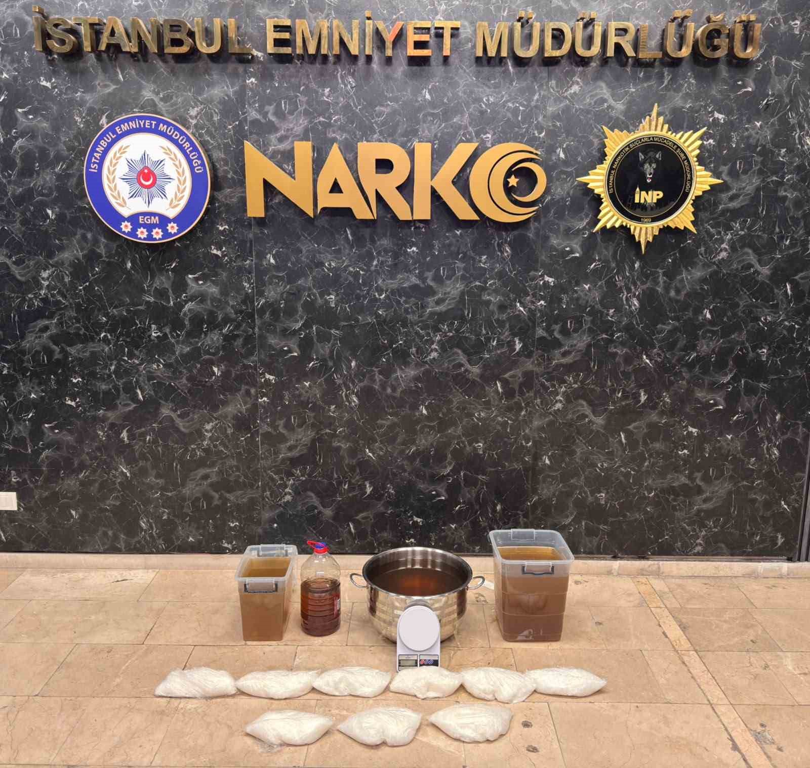 İstanbul&rsquo;da uyuşturucu operasyonu: 7 g&ouml;zaltı