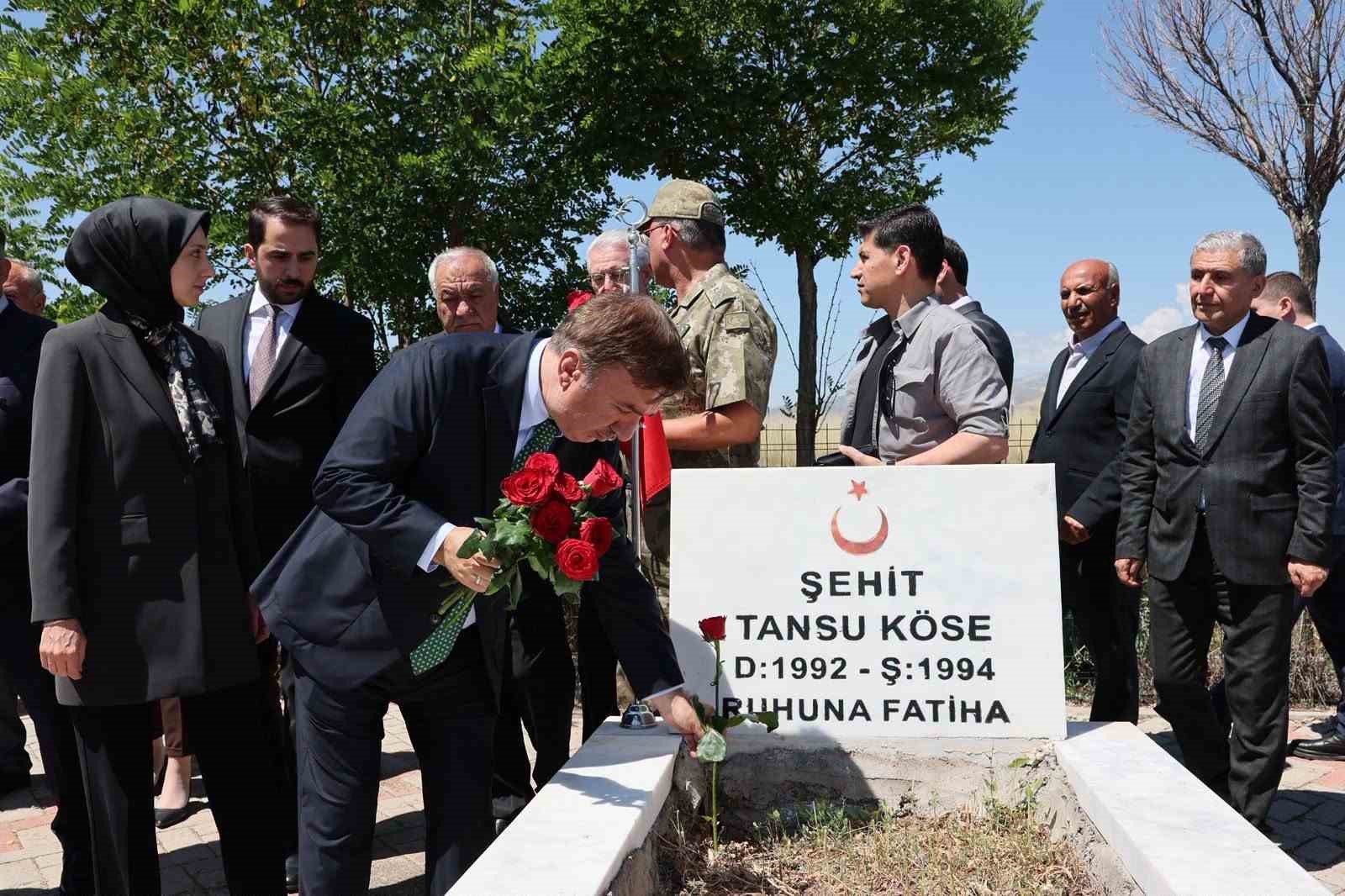 Edebük Şehitliği’nde 15 Temmuz anması