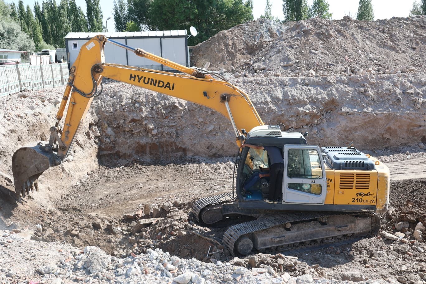 Bünyan’da hükümet konağı yapım çalışmaları sürüyor