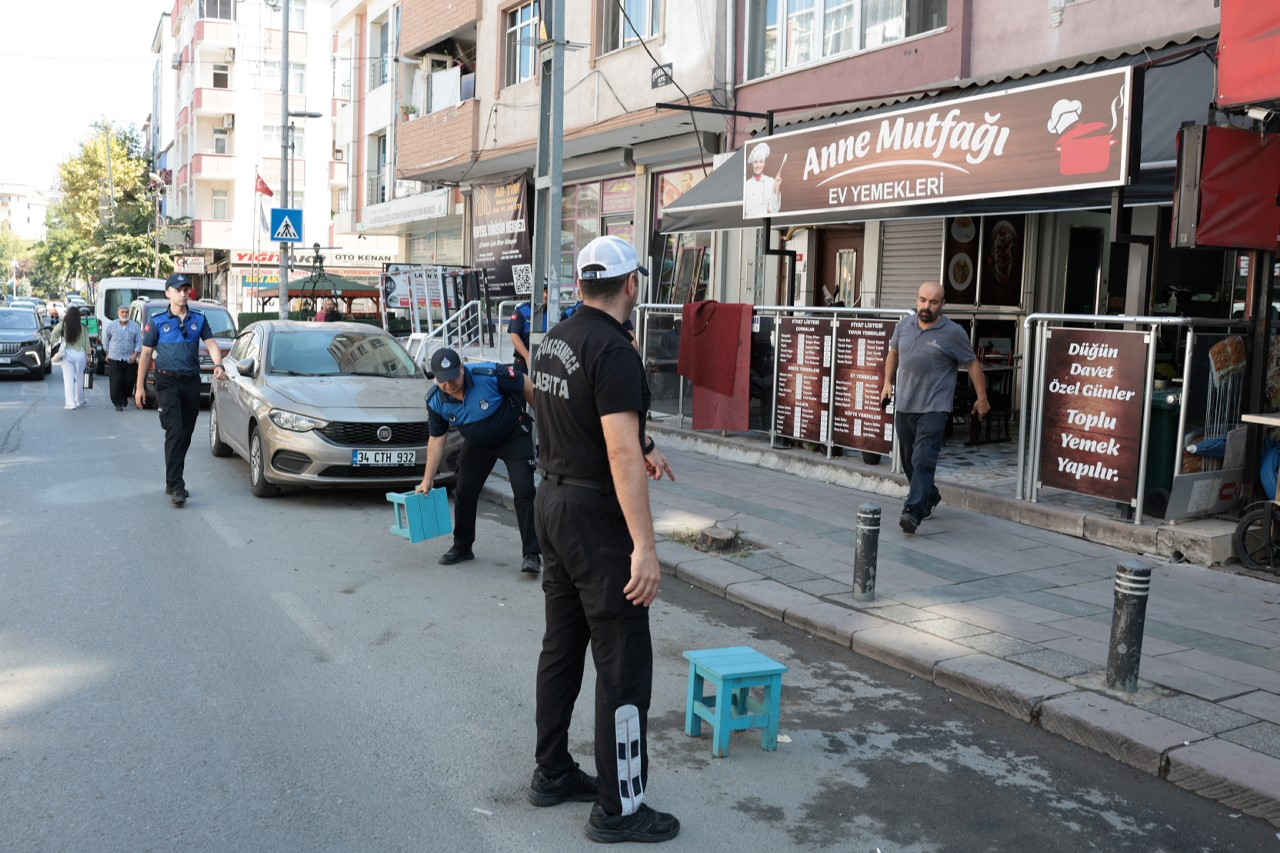 Küçükçekmece’de yaya hakkı için sıkı denetim