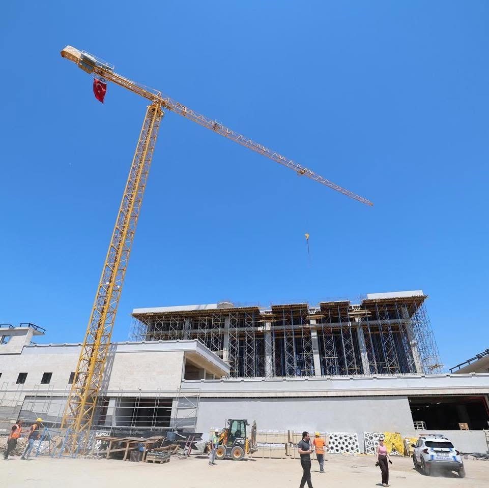 Umuttepe Cami ve Otoparkı projesinde sona yaklaşıldı