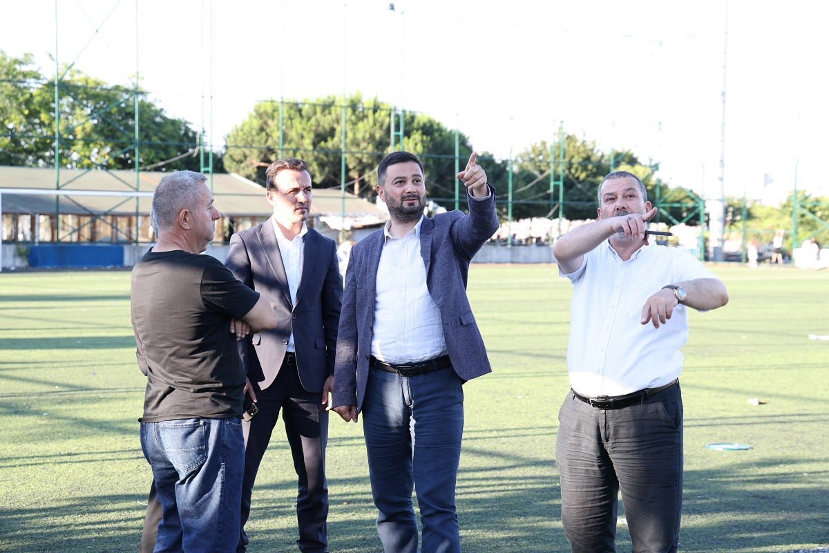 Kağıthane’de spor tesisleri yenileniyor