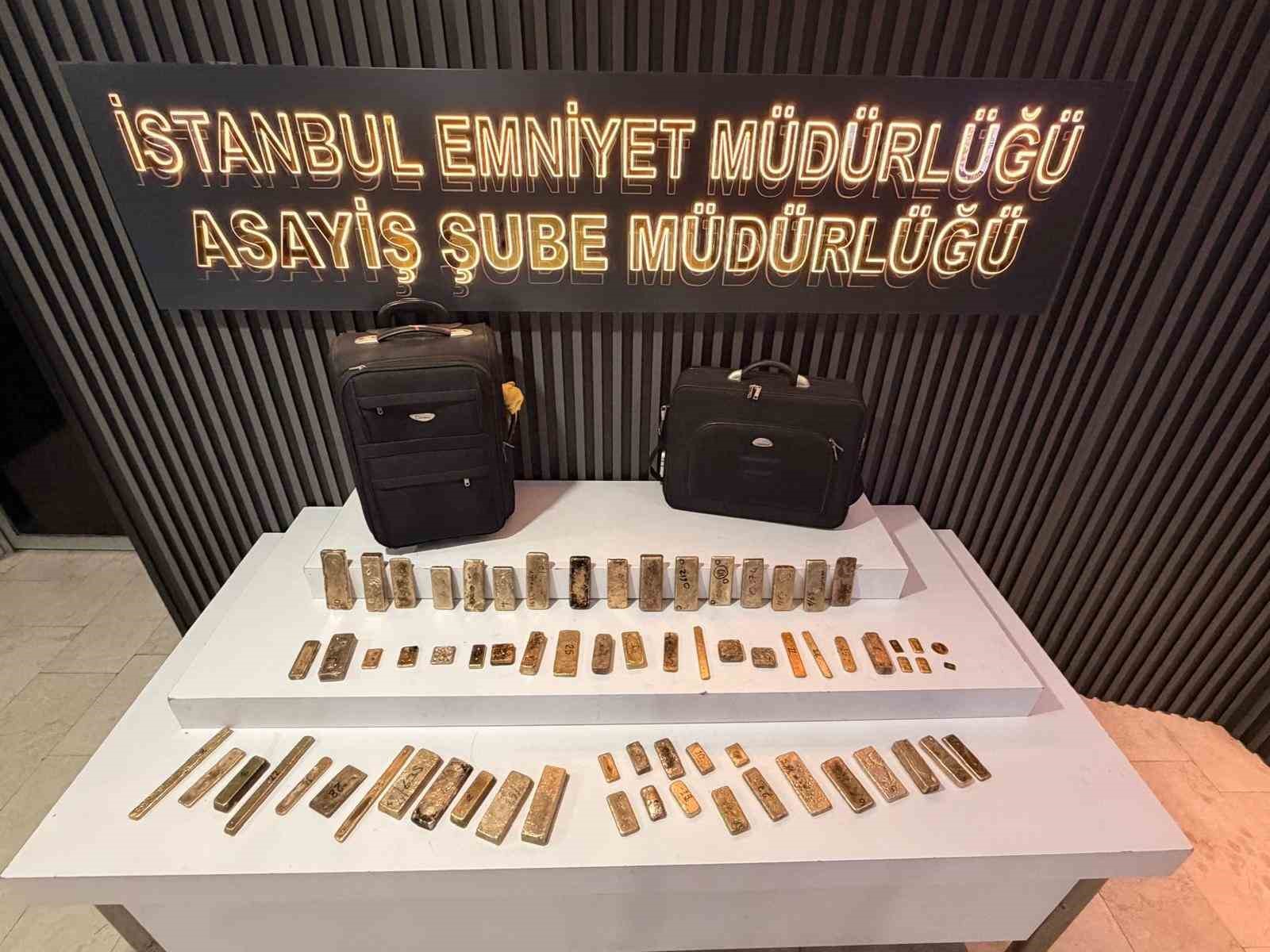 Fatih’te 170 milyon lira değerinde eritilmiş 51 kilo hurda altını 10 dakika içerisinde çalan iki şüpheli tutuklandı