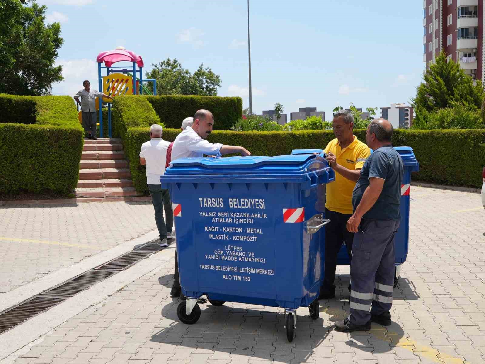 Tarsus’ta geri dönüşüm seferberliği büyüyor