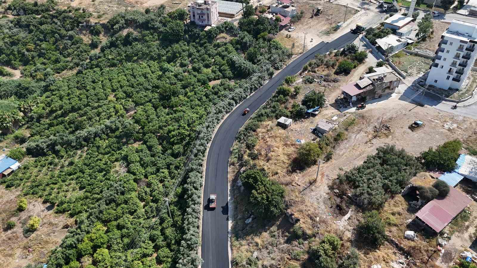 Mersin’de 11,5 kilometrelik yol yenilendi