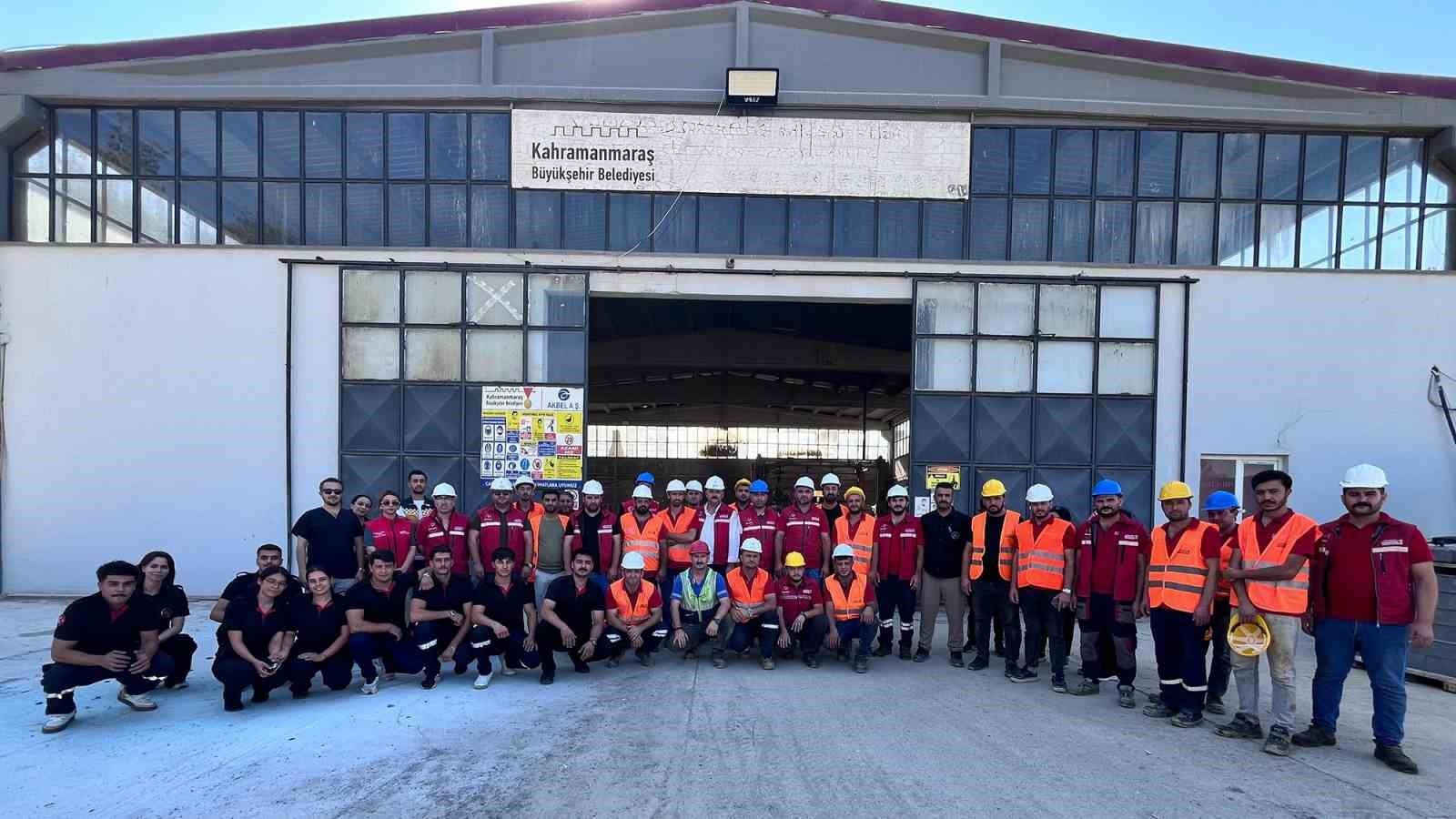 Kahramanmaraş’ta yangın ve kurtarma tatbikatı