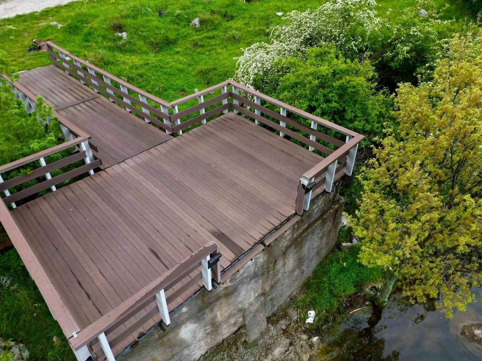 Tabiat parkı vandalların hedefi oldu, milyonluk zarar oluştu