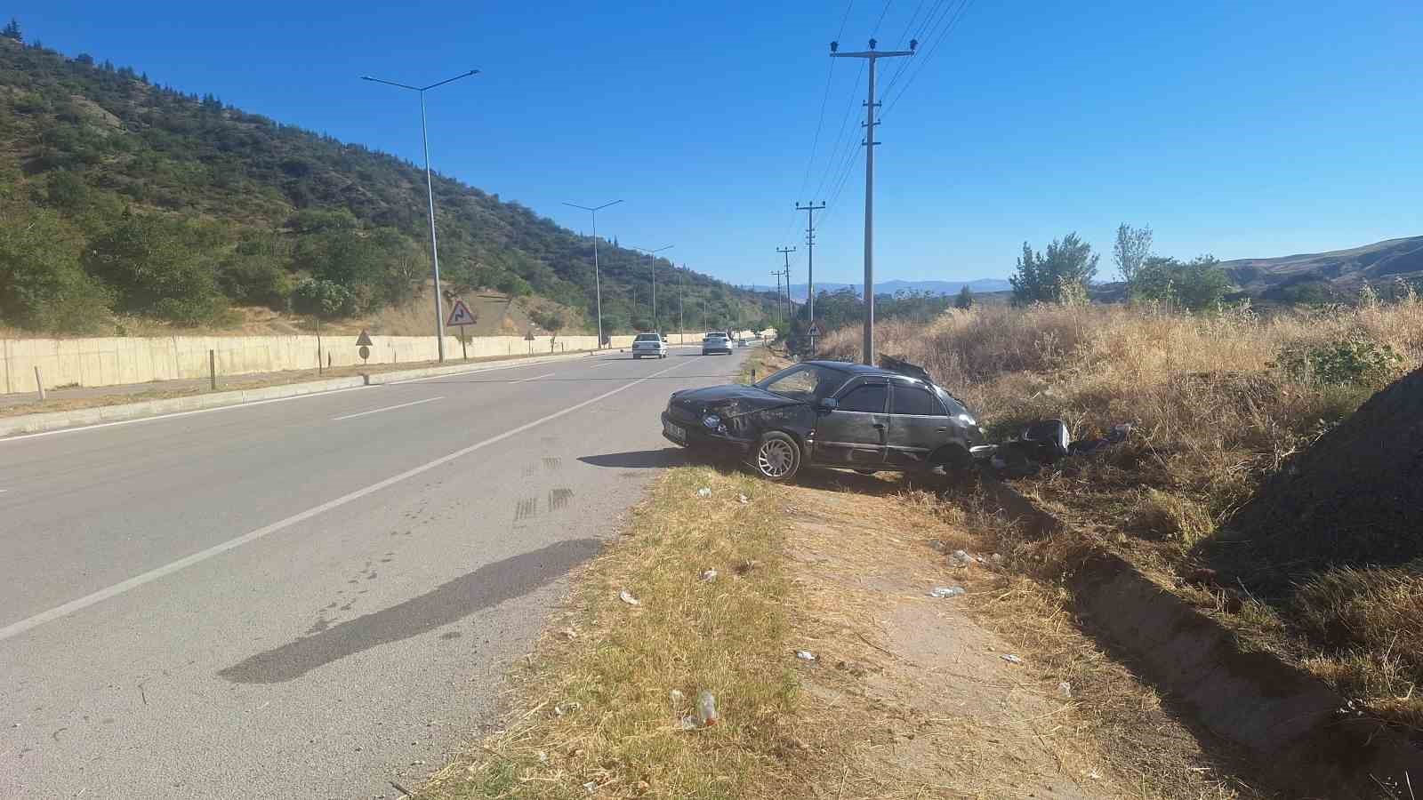 &Ccedil;orum&rsquo;da trafik kazası: 4 yaralı