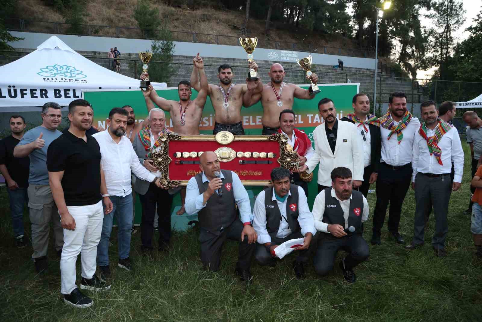 64. Geleneksel Çalı Güreşleri’nde başpehlivan Erkan Taş, güreş ağası Mustafa Cebeci oldu