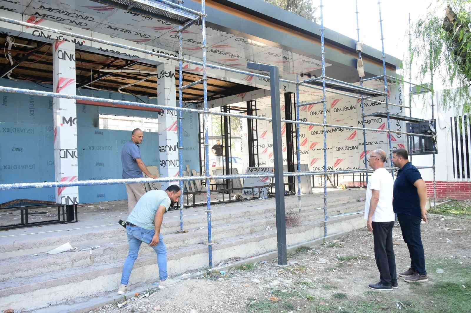 Başkan Yapar, Antakya’daki yatırımları inceledi