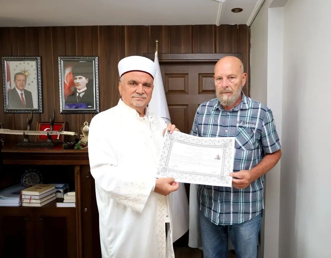 Müslüman eşinden ilham aldı, Karabük’te İslamiyet’i seçti