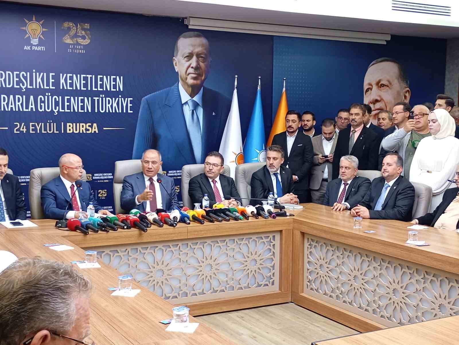Efkan Ala’dan Terörsüz Türkiye ve Yeni Anayasa vurgusu
