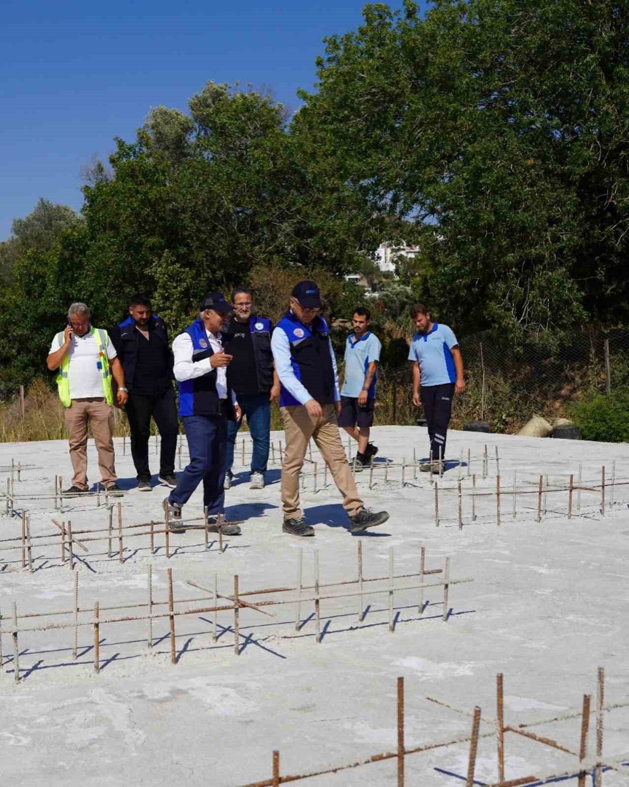 Bodrum içme ve kullanma suyu altyapısı çalışmalarında sona gelindi