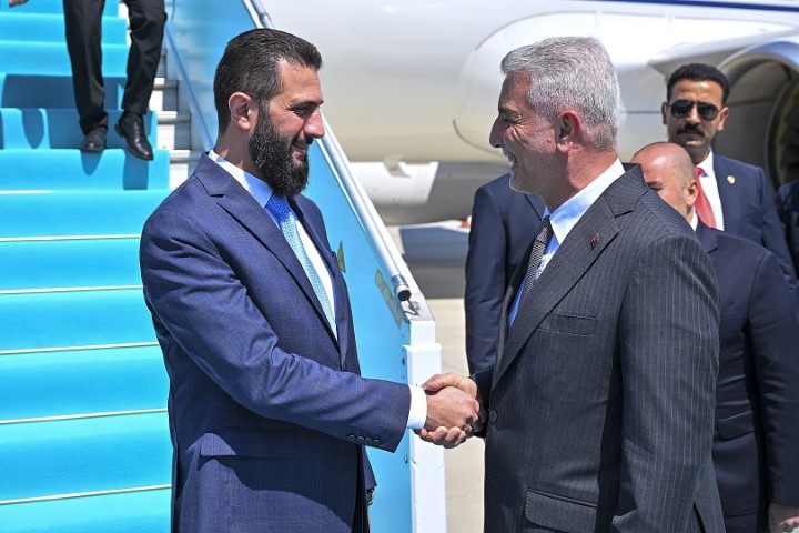 Suriye Cumhurbaşkanı Şara, Ankara’ya geldi