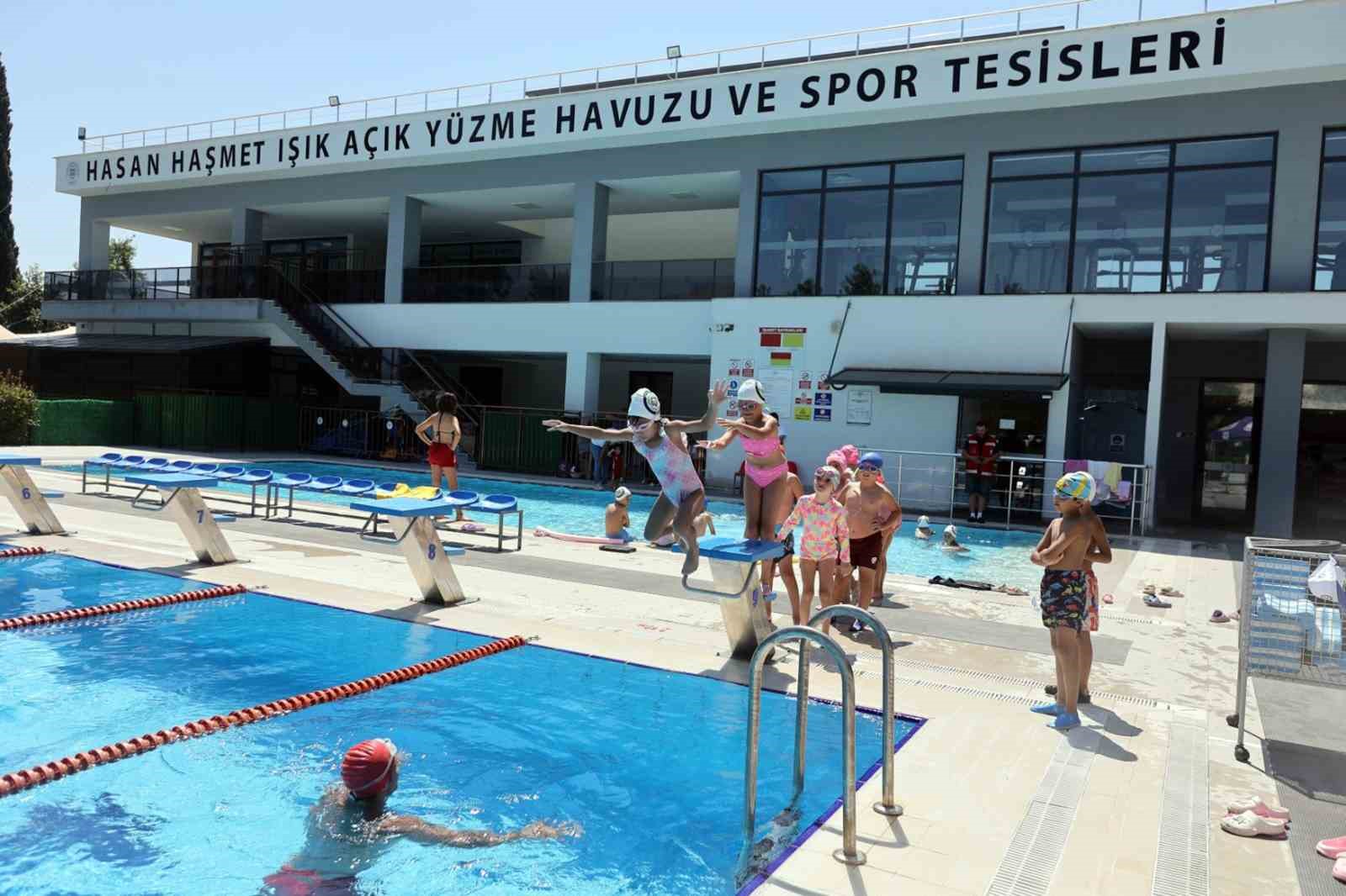 Kırsaldaki çocuklar "Yeşilden Maviye" ilk kulaçlarını attı