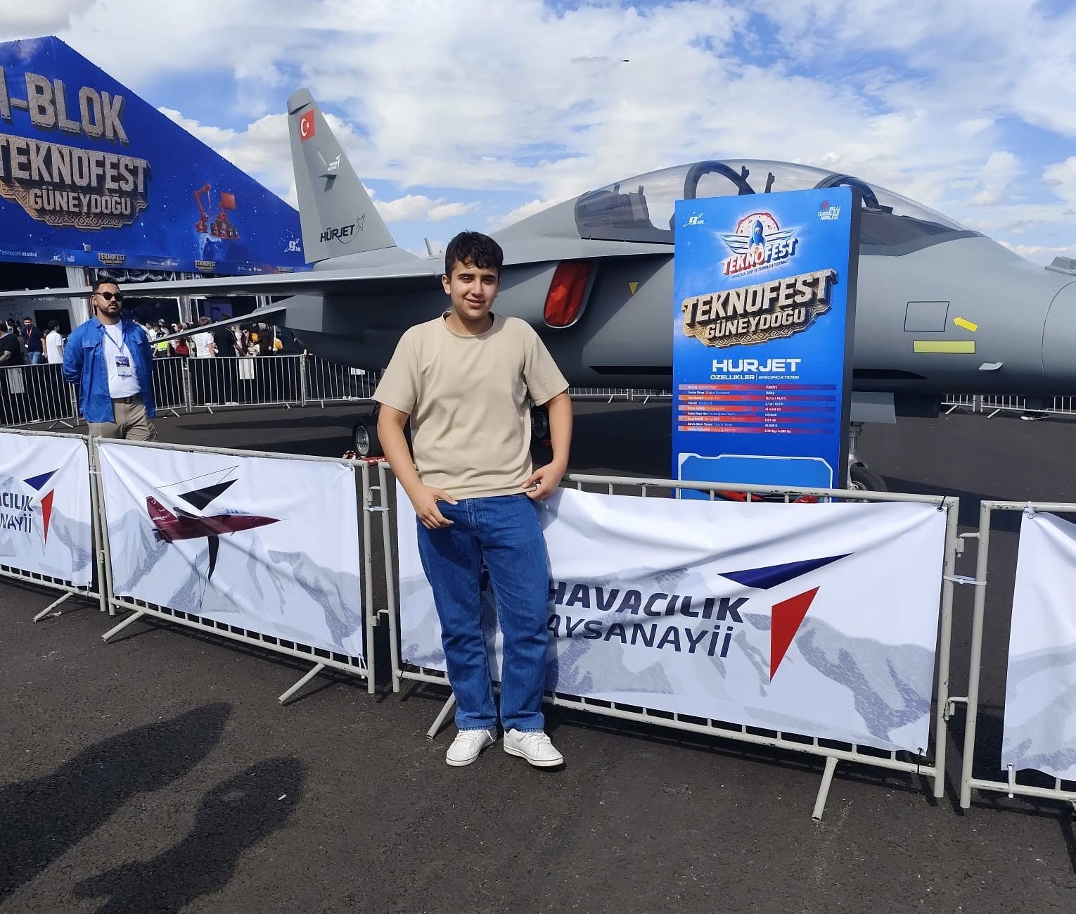 Cizreli öğrenciler TEKNOFEST coşkusunu yerinde yaşadı