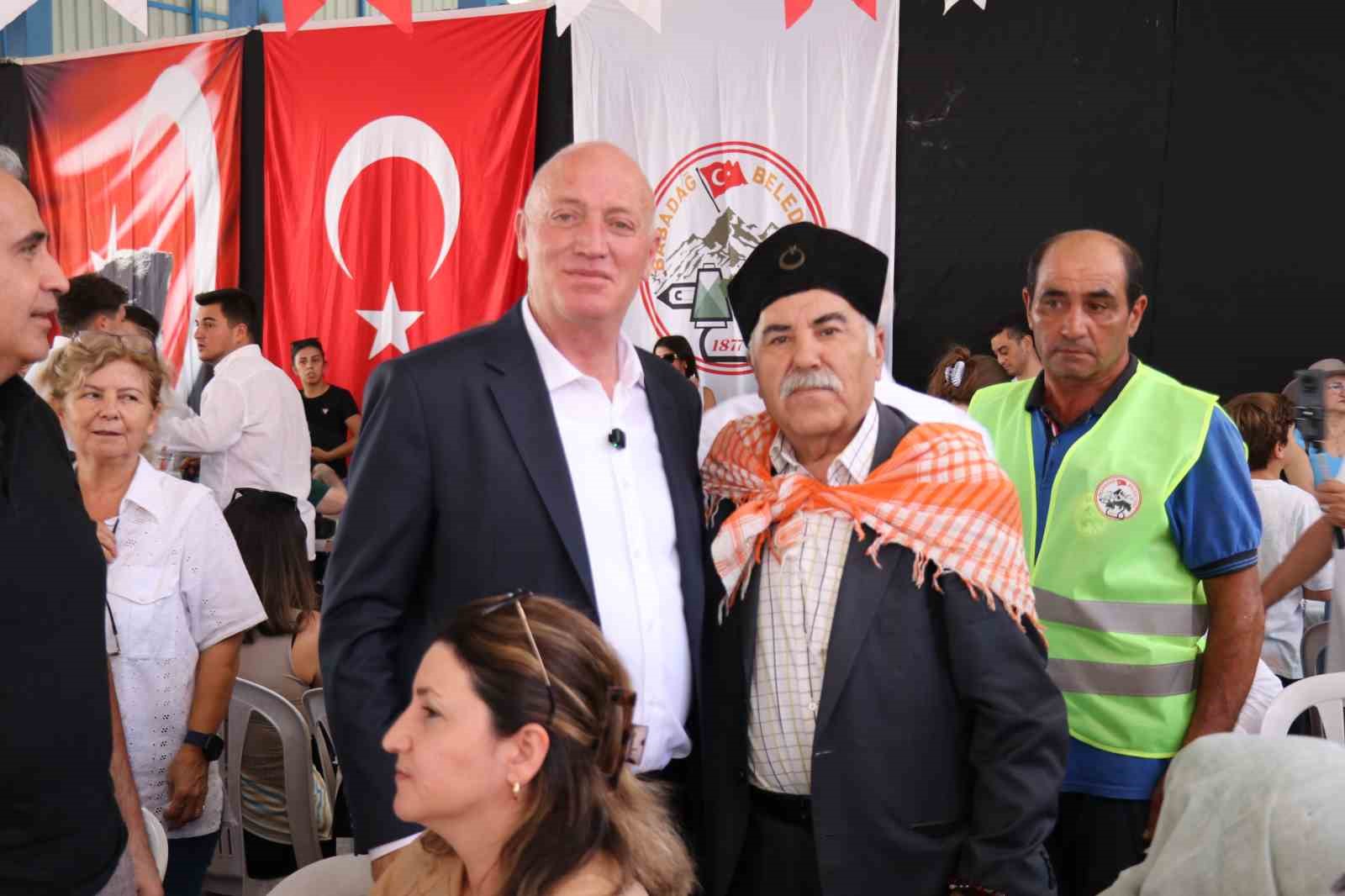 Babadağ Keşkek Festivalinde 45 kazan keşkek dağıtıldı