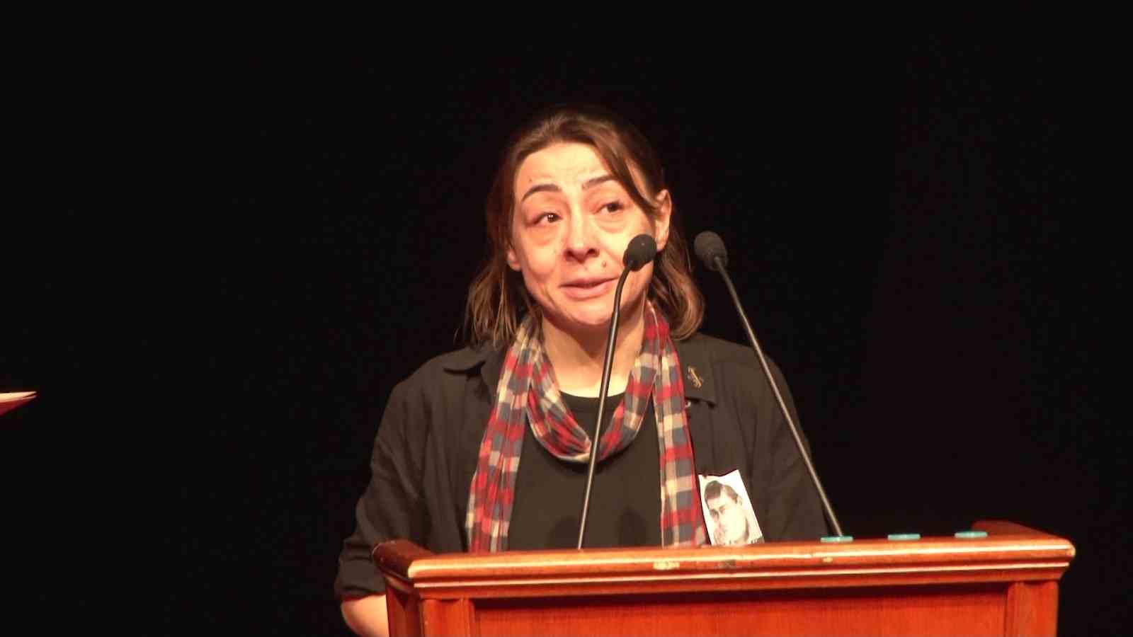 Zihni Göktay için Harbiye’de duygusal veda: Zeynep Göktay, babasının yazdığı mektubu okudu